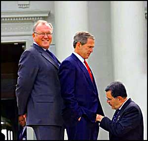 Bush needs zipper help