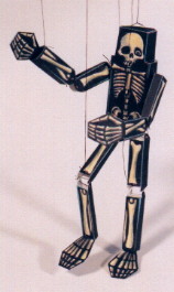 Skull puppet