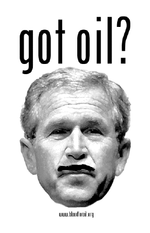 bush loves oil