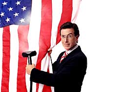 stephen colbert flag
