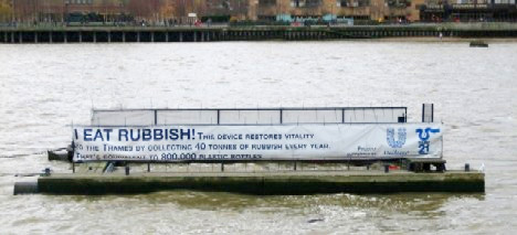Thames garbage monster