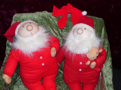 two fat santas