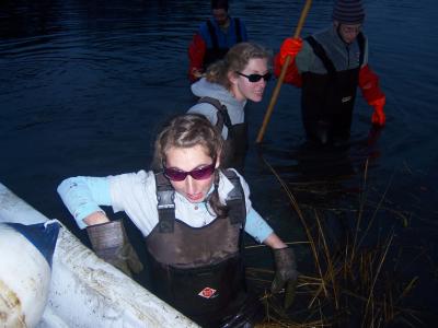 Us in the water