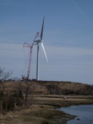 Hull Wind Turbine Vestas v80 1.8 megawatt