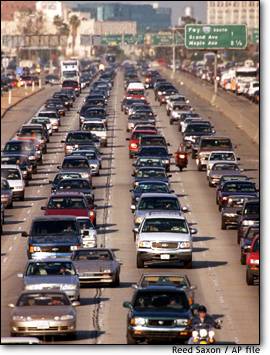 LA traffic Jam