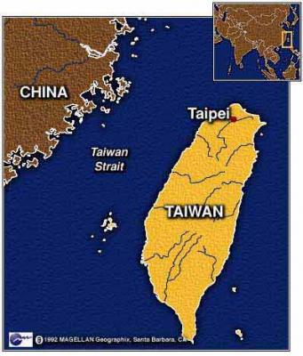 Taiwan map
