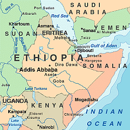 Ethiopia Map