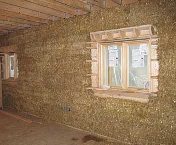 straw bale home