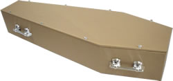 plain cardboard coffins