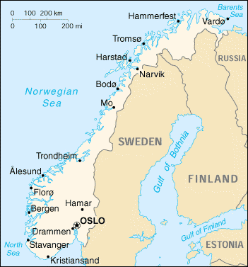 Norway Map