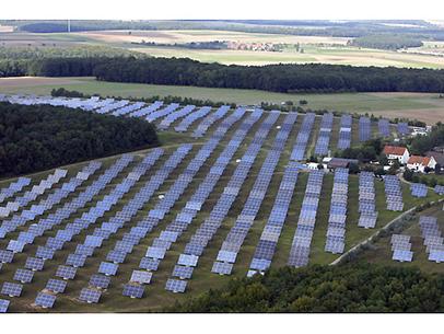 12 mw solar park in Bavaria