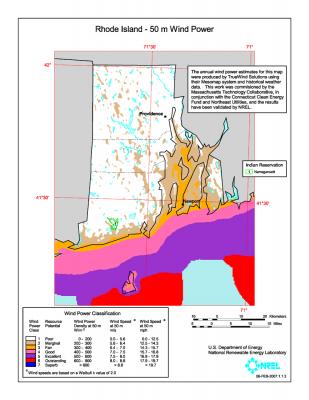 rhode island wind map