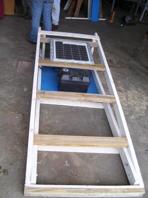 solar panel frame