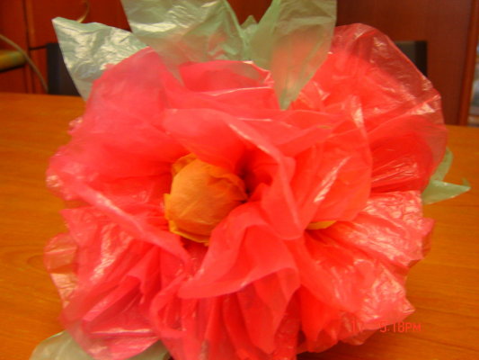 plastic flower