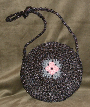 round vhs purse