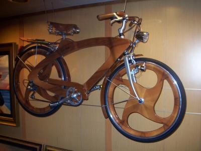 mystery wooden bike