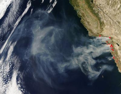 california wild fires