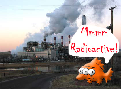 coal plant radioactive