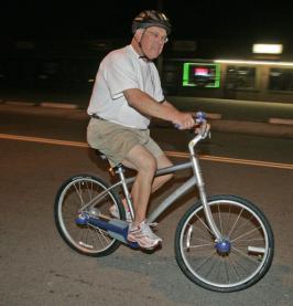 Menino on a bike