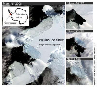 ice sheet collapses