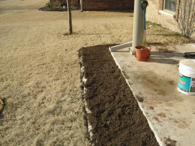 redstategreen garden plot