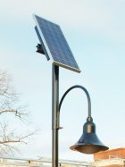 solar powered street light
