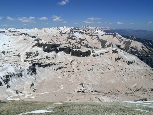 More dust covers snow in the San Juan Mountains of Colorado than previously documented.